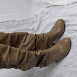 Tan boots